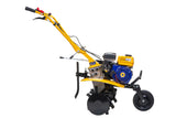 Super motosapa Vrednika pe benzina , 7CP, 208cc, latime de lucru 80cm. Contine roti de transport