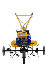 Motosapa pe benzina Kamrad, 7CP, 208cc, latime de lucru 80cm. Contine roti de transport