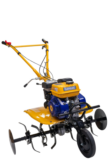 Motosape pe benzina, Motosapa pe benzina Kamrad, 7CP, 208cc, latime de lucru 80cm. Contine roti de transport, 7, atomico.ro