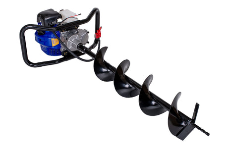Motoburghie pe benzină, Motoburghiu foreza de pamant Kamrad KMR-520, 7CP. Accesorii incluse 3 burghie incluse 100, 150 si, 4, atomico.ro