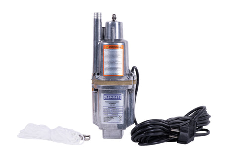 Pompe Submersibile Apa Curata, Pompa submersibila cu vibratii pentru apa curata KAMRAD VMP-60 – 280W, adancime absorbtie 6 m, inaltime refulare 70 m, 0.75 tol, 4, atomico.ro