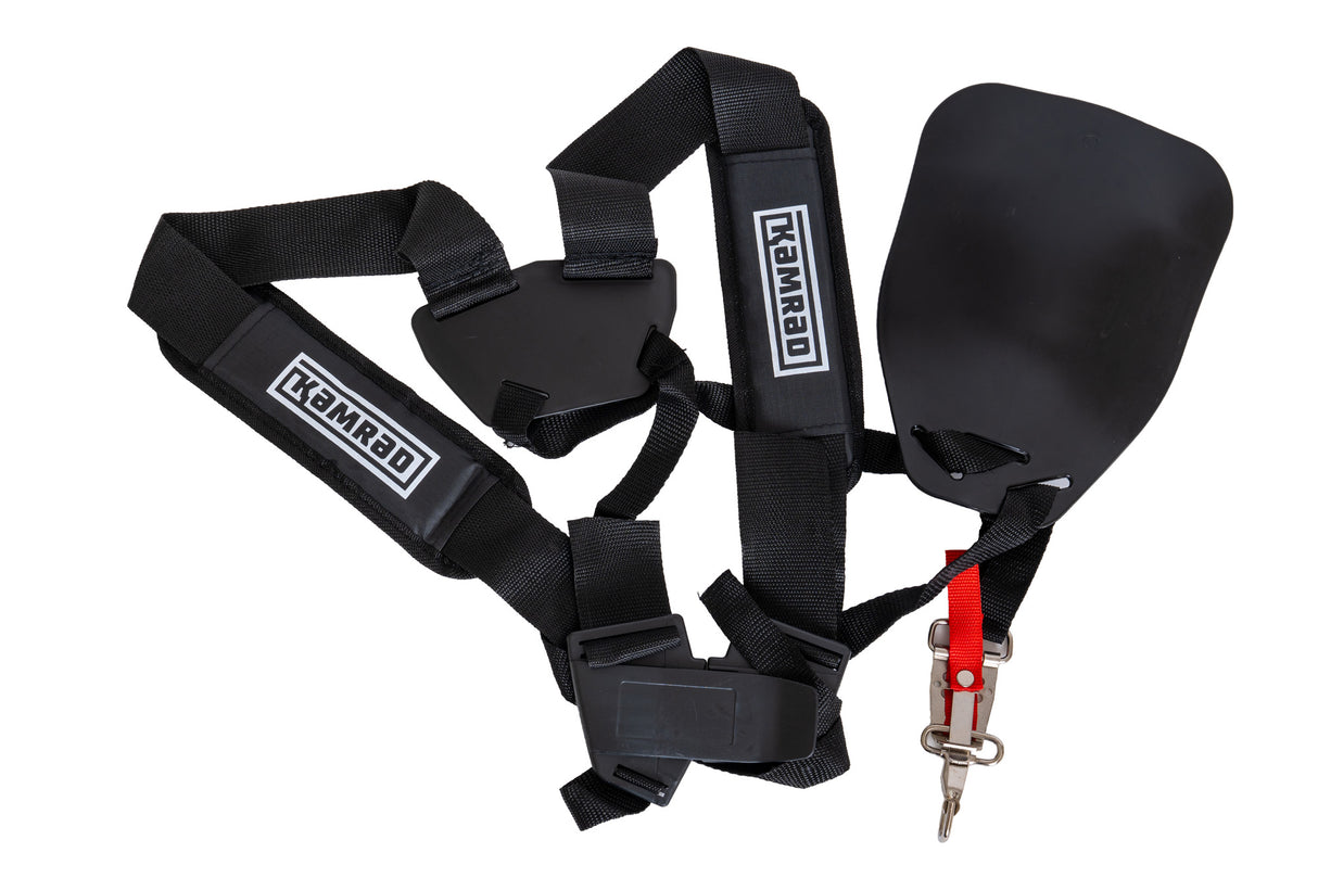 Motocoasa profesionala KAMRAD KRX-8000, 5 CP, 52cc, set 12 accesorii, ham profesional Perfect Strap, 12, atomico.ro