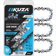 KUZA - Lant pentru drujba, Lungime 12, pas 3/8 LP, grosime 043-1.1 mm, 44 Zale, 3 lanturi/pachet