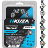KUZA - Lant pentru drujba, Lungime 16, pas 3/8 Pitch, grosime 050-1.3 mm, 56 Zale, 1 lant/pachet