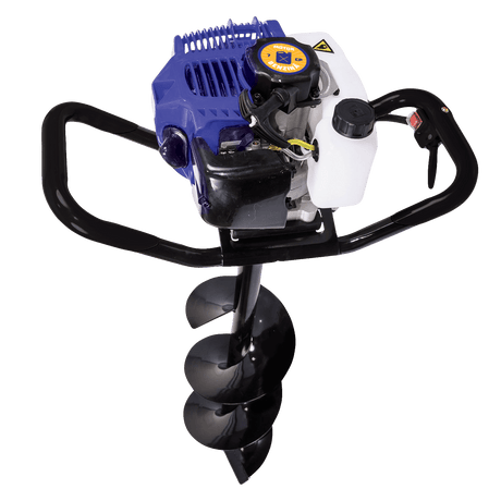 Loco Price, Motoburghiu foreza de pamant Kamrad KMR-520, 7CP, 3 burghie incluse 100, 150 si 200mm, 1, atomico.ro