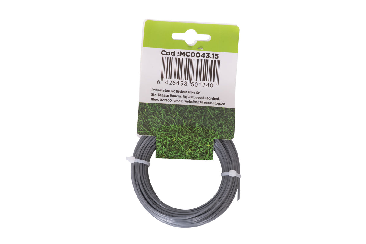 Fir taietor 15m - 1.65mm sectiune stea mc, 3, atomico.ro