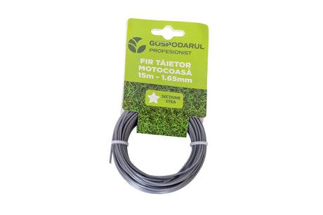 Motocoase si Masini de tuns iarba, Fir taietor 15m - 1.65mm sectiune stea mc, 1, atomico.ro