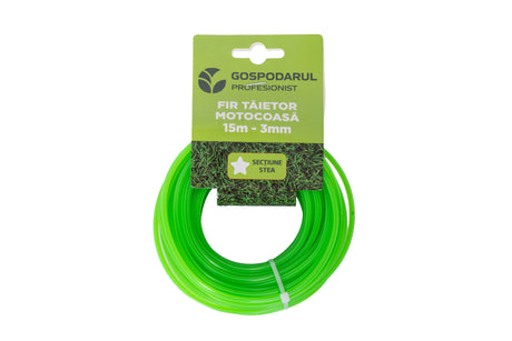 Motocoase si Masini de tuns iarba, Fir taietor 15m - 3mm sectiune stea mc, 1, atomico.ro
