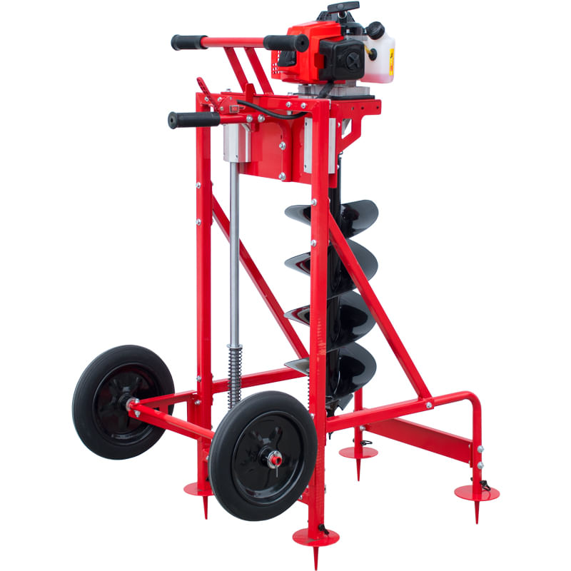 Motoburghiu de pamant Rotakt MTBG680/884  + burghiu 250mm, 1, atomico.ro