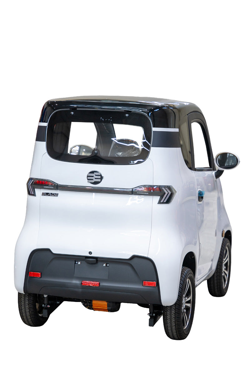 Masina Electrica BLADE CITY Plus 1500W, 25 km/h, autonomie 100 km, Alb-Negru, 5, atomico.ro