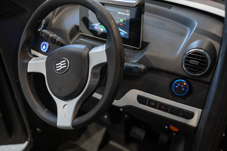 Blade, Masina Electrica BLADE CITY Plus 1500W, 25 km/h, autonomie 100 km, Alb-Negru, 6, atomico.ro