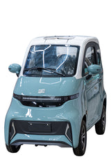 Masina Electrica BLADE CITY Plus 1500W, 25 km/h, autonomie 100 km, Albastru-Alb