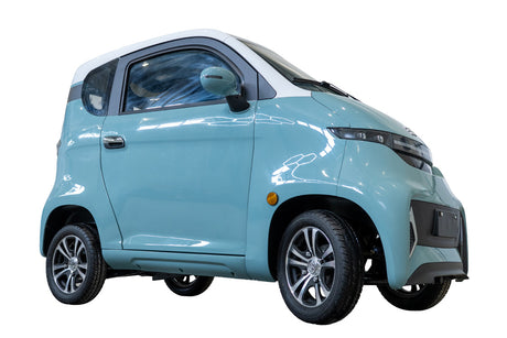 Blade, Masina Electrica BLADE CITY Plus 1500W, 25 km/h, autonomie 100 km, Albastru-Alb, 3, atomico.ro