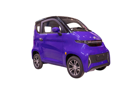 Blade, Masina Electrica BLADE CITY Plus 1500W, 25 km/h, autonomie 100 km, Mov-Negru, 3, atomico.ro