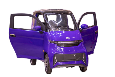 Blade, Masina Electrica BLADE CITY Plus 1500W, 25 km/h, autonomie 100 km, Mov-Negru, 7, atomico.ro