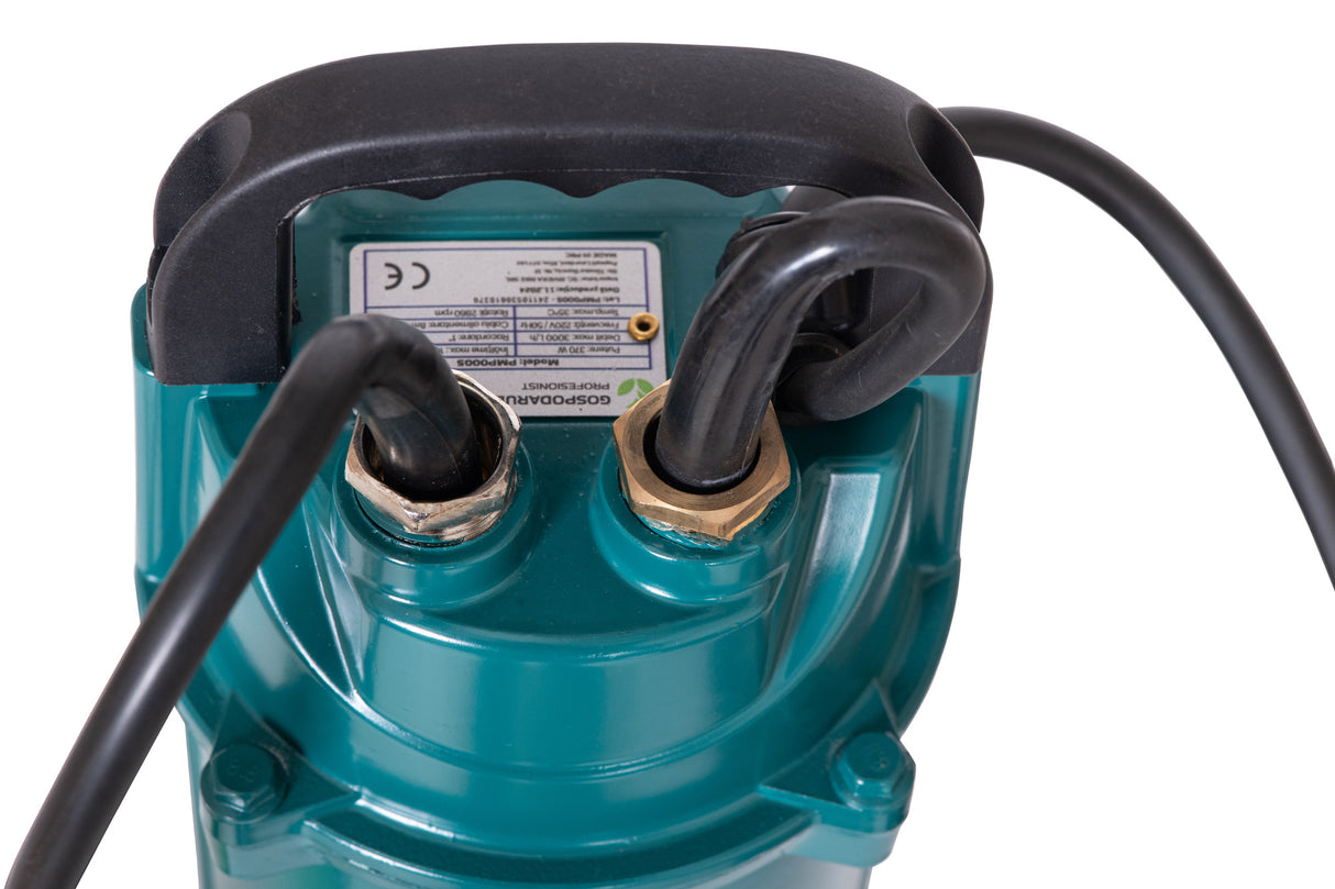 Pompa submersibila apa curata Gospodarul Profesionist QDX-20-F - 550W, 3000 l/h - RESIGILAT, 6, atomico.ro