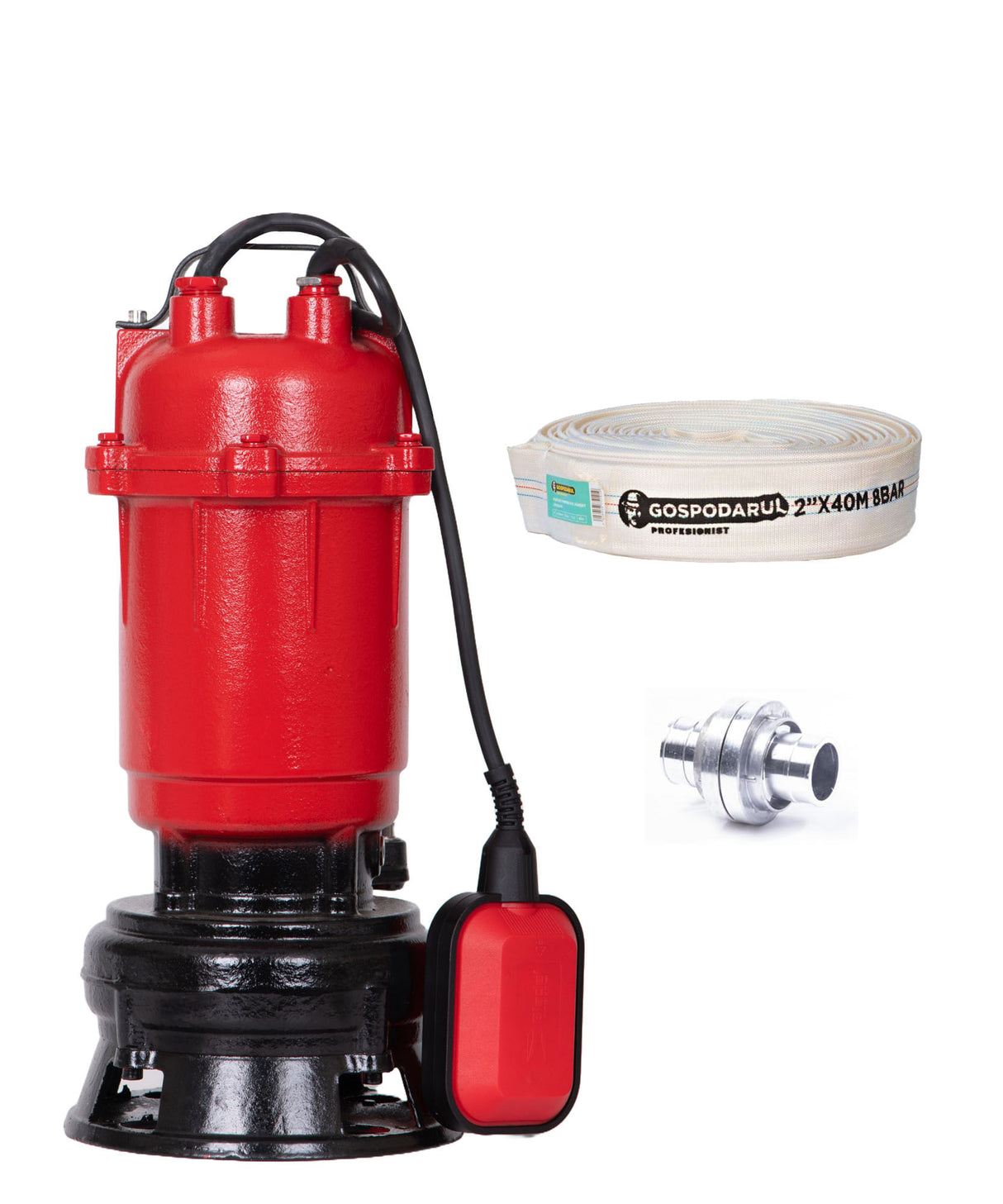 Pompa apa murdara BLADE WQD-550-F Pro - 500W, 18200 l/h + furtun 40 m + cuple, 1, atomico.ro