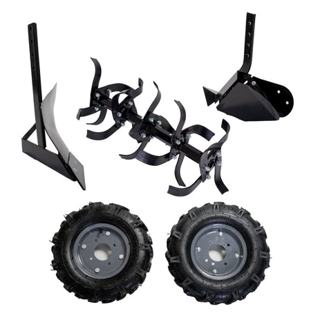 Motosape pe benzina, Motosapa pe benzina Gospodarul Profesionist GP-800, 8CP, latime de lucru 60-80 cm, roti de transport 4.00-8, plug, rarita si freze pentru sapat, 11, atomico.ro