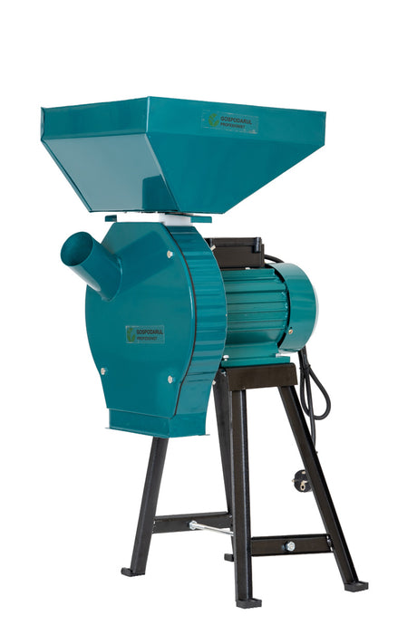 Produse, Moara cu suport pentru cereale si stiuleti de porumb  GP-MCR1S - 3900W, 320 kg/h, 3, atomico.ro