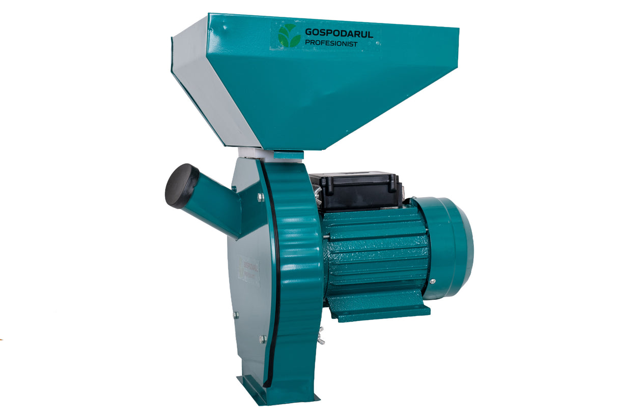 Moara cereale si stiuleti cuva mare Gospodarul Profesionist GP-2 - 3900W, 320 kg/h, 3000rpm - RESIGILAT, 5, atomico.ro
