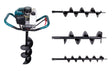 GP - MOTOBURGHIU - GP- ED520 - 3 BURGHIE INCLUSE 100MM, 150MM, 200MM