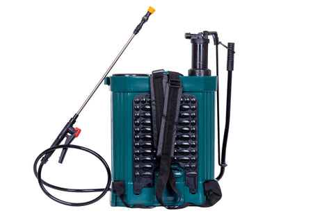 Atomizoare si pompe de stropit, Pompa de stropit Gospodarul Profesionist 16L - 2 in 1 cu baterie + actionare manuala, 3 duze incluse, 3, atomico.ro