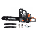 Promo Drujba pe benzina WOLFSON STX-580, 3.1CP, 52CC, 2 lame + 2 lanturi Ochelari + Manusi inclus