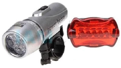 Accesorii pentru biciclete, Lanterna + licurici 5 led + 5 led - bright, atomico.ro