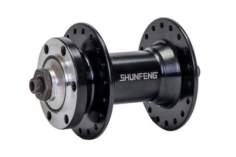 Componente, Butuc fata 26, aluminiu, disc, prindere rapida, cu rulment, 36H, 5, atomico.ro