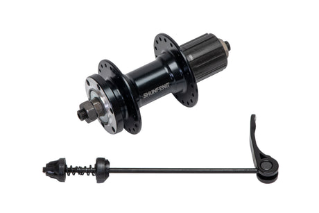 Componente, Butuc spate 26 casetat aluminiu disc prindere rapida bile 36H, 2, atomico.ro
