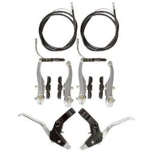 Set frana complet v-brake - manete plastic, 5, atomico.ro