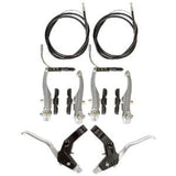 SET FRANA COMPLET V-BRAKE - MANETE PLASTIC