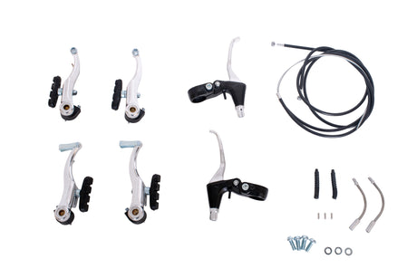 Piese de schimb, Set complet frana V-Brake, manete aluminiu, 3, atomico.ro