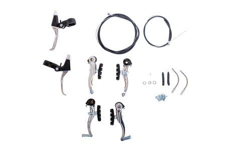 Piese de schimb, Set complet frana V-Brake, manete aluminiu, 1, atomico.ro