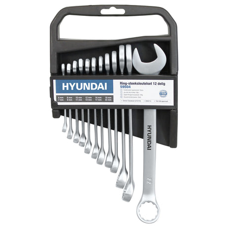 Chei auto - mecanica, Set 12 chei combinate 6-22 HYUNDAI HY-59504, atomico.ro