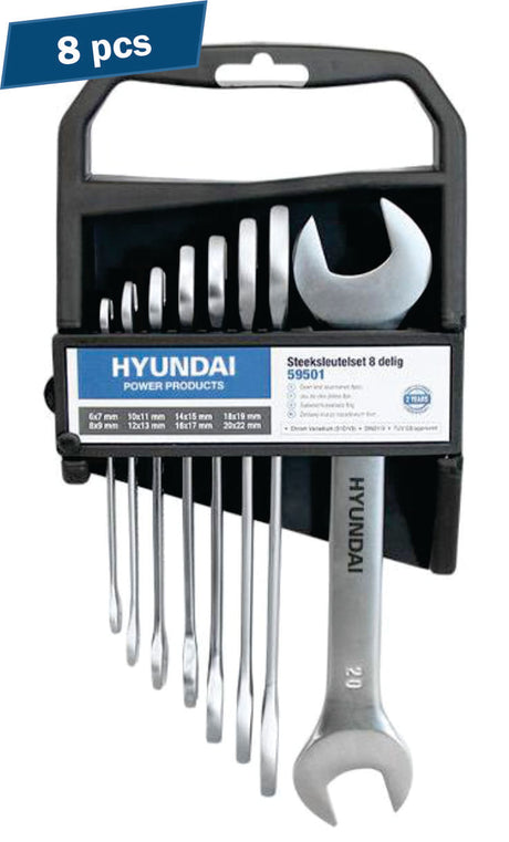 Scule si unelte de mana, Set 8 chei fixe 6-22 HYUNDAI HY-59501, atomico.ro