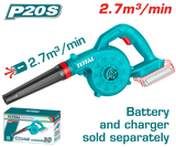Suflanta TOTAL - 2.7M3/MIN - LI-ION - 20V (nu include acumulator si incarcator)
