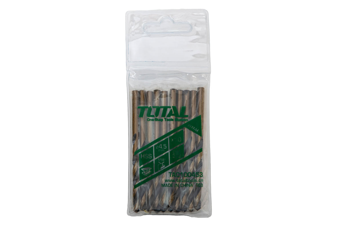 Burghiu pentru metal Total - HSS - 4.5x80mm, 4, atomico.ro