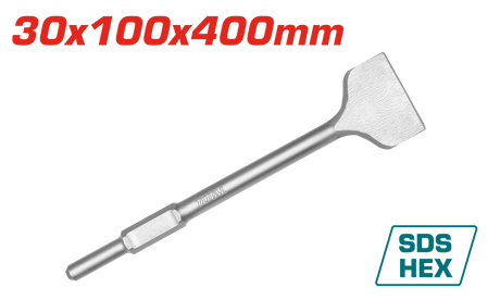 Scule TOTAL, Dalta prindere HEX, TOTAL - 30x400x100mm, atomico.ro
