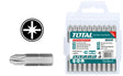 TOTAL - BIT - PZ2.25MM, 20PCS / SET INDUSTRIAL