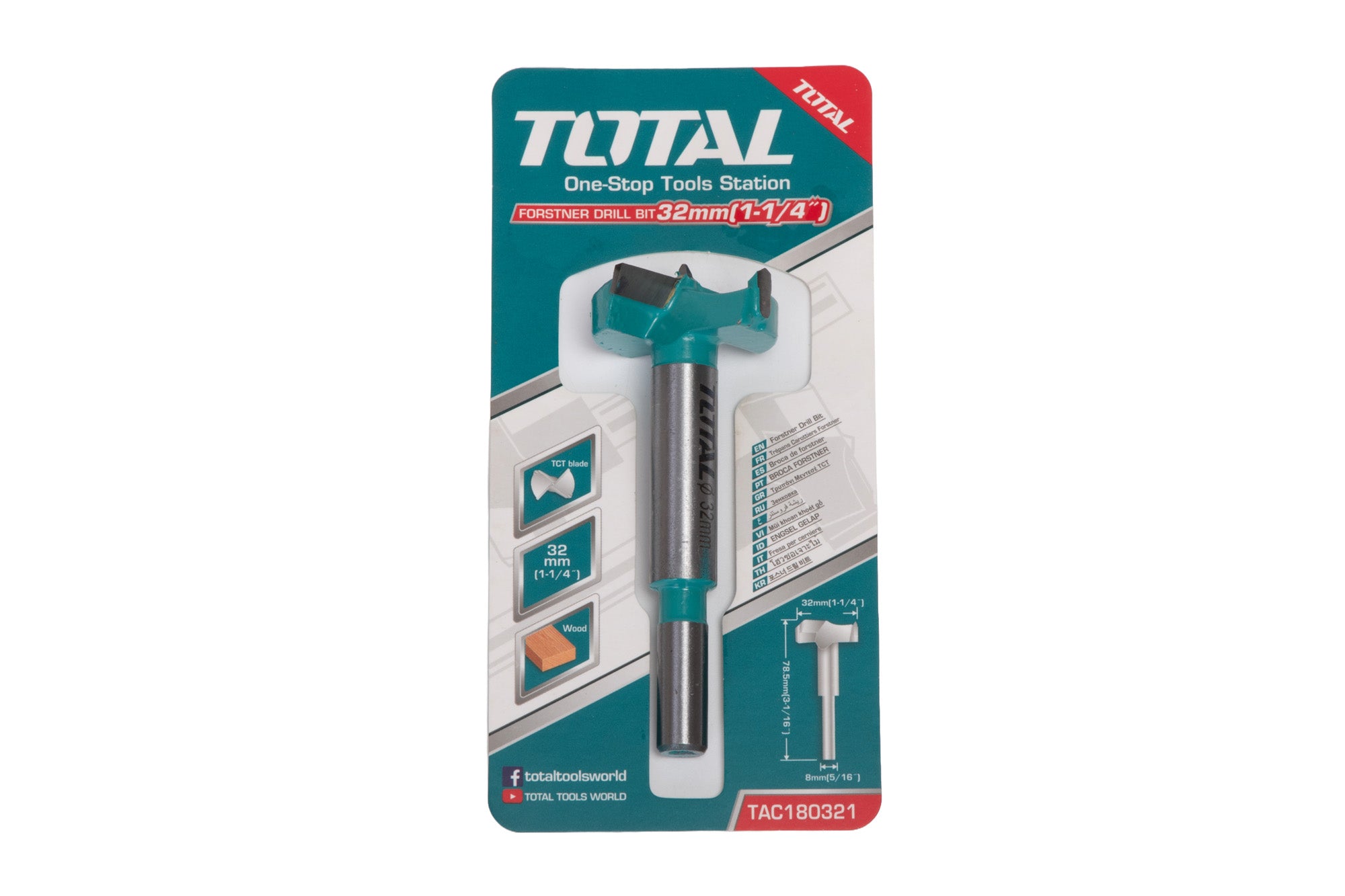 Freza pentru lemn TOTAL - D32mm – Atomico