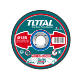 Disc debitare metal TOTAL 125 mm x 1.0 mm x 22.2 mm, pentru inox