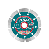 Disc debitare beton TOTAL Industrial 115mm – pentru beton, piatra, caramida, taiere uscata/umeda