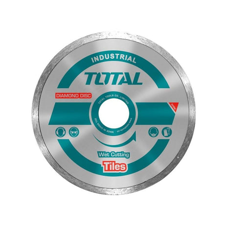 Accesorii scule electrice TOTAL, Disc diamantat continuu Total Industrial - ceramica - umed - 230mm, atomico.ro