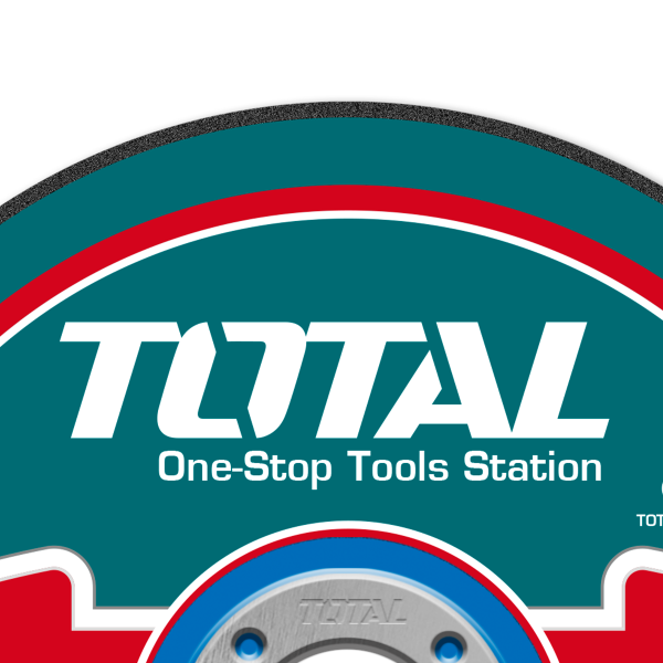 Disc de taiere metal TOTAL 180x1.6x22.2 mm, 8500 rpm, pentru metal si otel inoxidabil, 3, atomico.ro