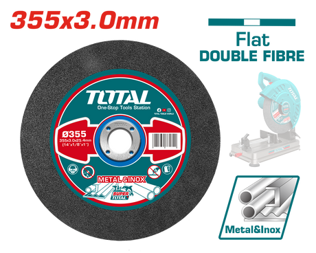 Total, Disc abraziv TOTAL taiere metal 355x3x25.4 mm, 2, atomico.ro