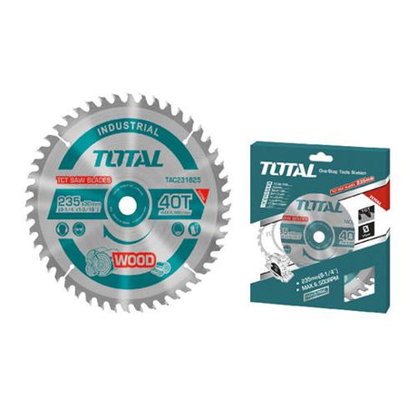 Accesorii scule electrice TOTAL, Panza ferastrau TCT  pentru lemn TOTAL - 185x25.4mm, atomico.ro