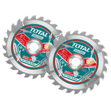 TOTAL - SET 2 BC PANZA FERASTRAU TCT PENTRU LEMN - 140X12.7MM INDUSTRIAL