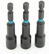 TOTAL - SET 3CHEI 8MM -1/4 HEX - 65MM