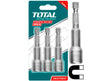 TOTAL - SET 3CHEI 12MM -1/4 HEX - 65MM